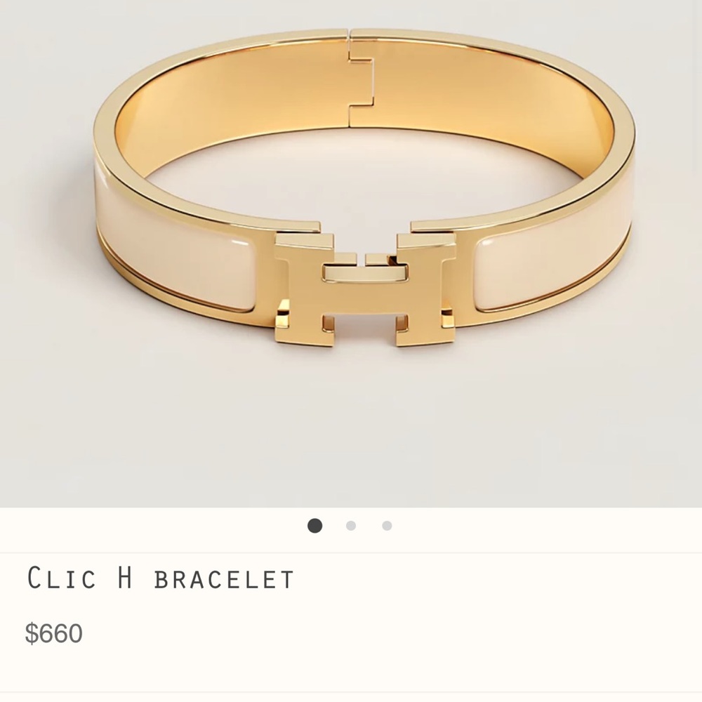Hermes Clic H Bracelet - Picture 2 of 8